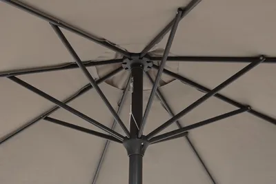 Parasol do ogrodu KALIFE TAUPE 3 m