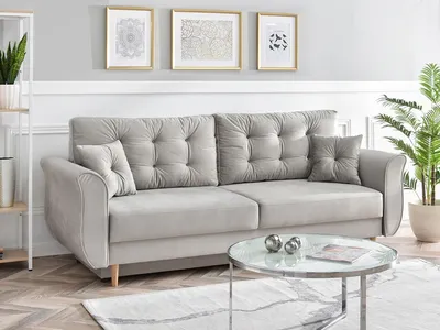 Sofa rozkładana LANTI - popielaty