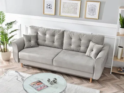 Sofa rozkładana LANTI - popielaty