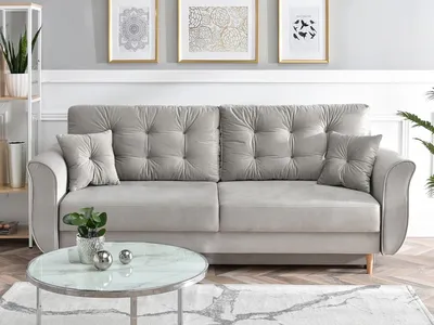 Sofa rozkładana LANTI - popielaty