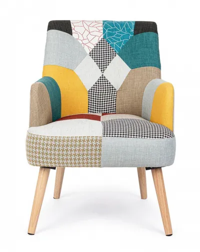 Fotel GALATEA - patchwork
