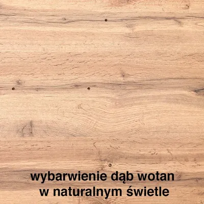Stolik kawowy LIVORNO - dąb wotan/czarny