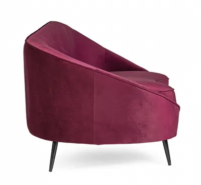 Sofa 2-osobowa SERAFIN WINE - czerwony