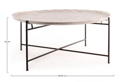 Stolik kawowy ANIL Ø100 cm