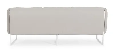Sofa ogrodowa PIXEL - piaskowy/biały