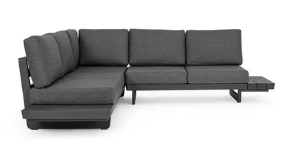 Sofa ogrodowa INFINITY - grafitowy