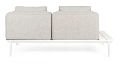 Sofa ogrodowa MATRIX - piaskowy/biały