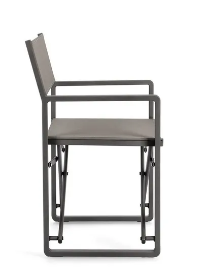 Krzesło ogrodowe KONNOR CHARCOAL