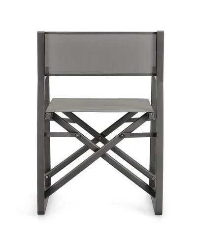 Krzesło ogrodowe KONNOR CHARCOAL