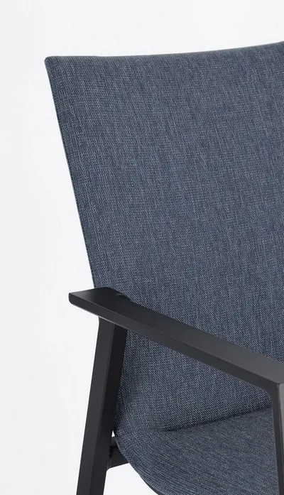 Krzesło ogrodowe ODEON CHARC-DENIM