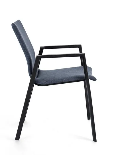 Krzesło ogrodowe ODEON CHARC-DENIM