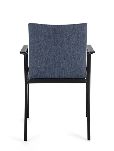 Krzesło ogrodowe ODEON CHARC-DENIM