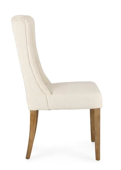 Krzesło COLUMBIA Natural Boucle' - beżowy