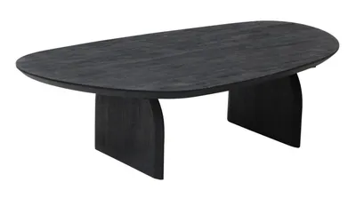 Stolik drewniany MONTERREY 135 cm - czarny