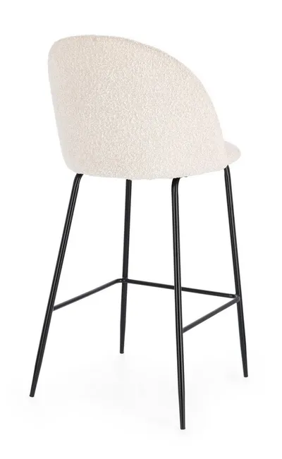 Hoker CARRY IVORY - boucle kremowy/czarny