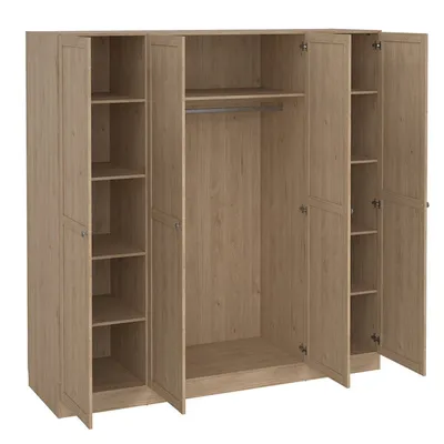 Szafa 4-drzwiowa BILLUND - jackson hickory