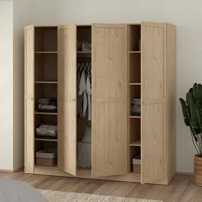 Szafa 4-drzwiowa BILLUND - jackson hickory