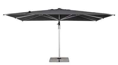 Parasol ogrodowy ARIES GREY 3x4
