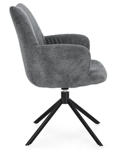 Krzesło obrotowe ALEXANDER Dark Grey - ciemnoszary