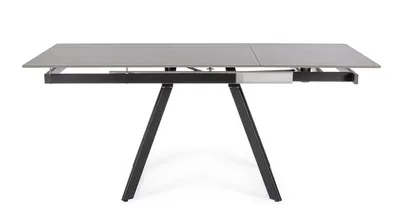 Stół rozkładany REETA 120-180x90 - czarny