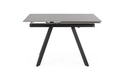 Stół rozkładany REETA 120-180x90 - czarny