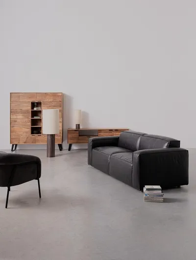 Szafka RTV drewniana ISAR 3DO-1DR - akacja