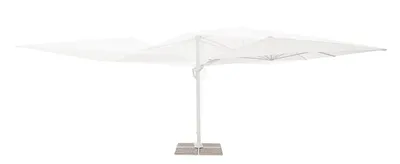Parasol ogrodowy VEGA 3x4 - biały