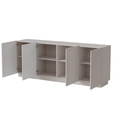 Komoda 4-drzwiowa ARDEA - kaszmir mat