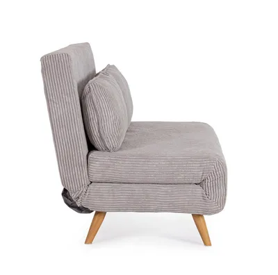 Sofa 2-osobowa rozkładana WALKER TAUPE - szary