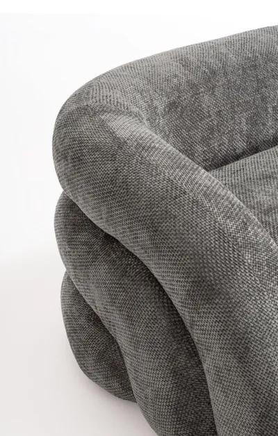Sofa 3-osobowa CLEMENCE GREY - szary