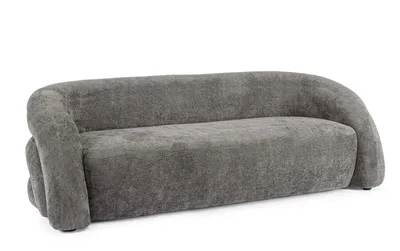 Sofa 3-osobowa CLEMENCE GREY - szary
