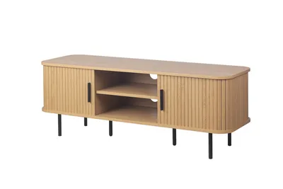 Szafka RTV 2-drzwiowa KASJA 120 cm - dąb