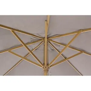 Parasol ecli brązowy 3X3