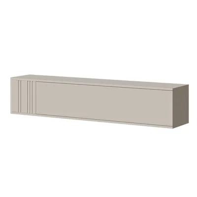 Szafka RTV wisząca 1-drzwiowa LUVIO 150 cm - kaszmir mat