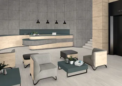 Zdjęcie pomieszczenia Blat EGGER F186 ST9 Beton Chicago jasnoszary 4100x920x38 mm
