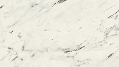 Wycinek płyty w formacie 297 x 168 mm Obrzeże ABS F204 ST9 Marmur Carrara biały 43 x 2 mm EGGER