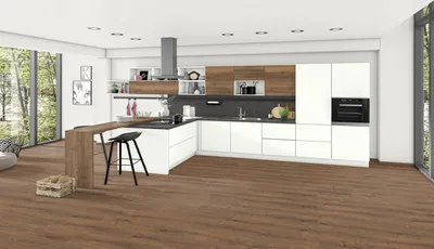 Zdjęcie pomieszczenia Obrzeże ABS F508 ST10 Czarne płótno antyczne 43 x 1.5 mm EGGER