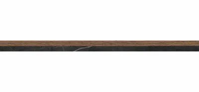 Wycinek płyty w formacie 2800 x 1300 mm Obrzeże PMMA F8924 C1 Duo Grigia Pietra czarna-dąb ciemny 23 x 1.3 mm EGGER