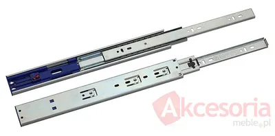 Prowadnica PK05 z hamulcem dł 35cm ocynk biały,100% wysuw, 35kg
