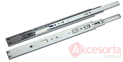 Prowadnica PK07 dł 40 cm z samodociągiem , 100%  wysuw, 40kg