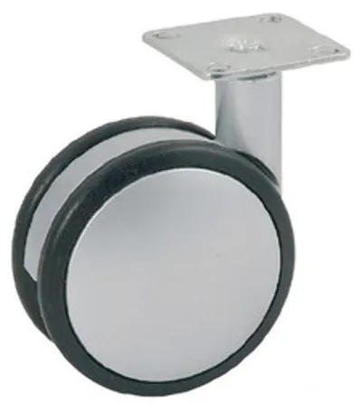 Kółko 6809 metal/tworzywo bez hamulca