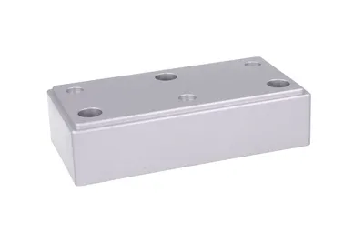Nóżka 6838 - chrom mat lakier / wys. 3 cm