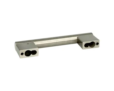 Reling RE81 ZnAl Stal Nikiel Szczotkowany Rozstaw 96 mm(W)