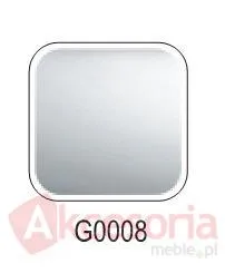 Chrom satynowy Reling RE81 ZnAl Stal Chrom Satynowy Rozstaw 160 mm