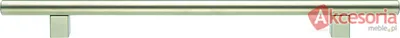 Reling RE90 ZnAl Stal Nikiel Szczotkowany Rozstaw 160 mm