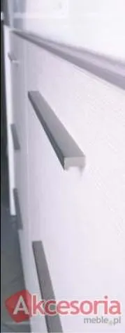 Uchwyt Aluminiowy UA02 128 mm Aluminium Naturalne