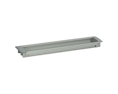 Uchwyt wpuszczany UA08 - chrom satynowy / rozstaw 160 mm