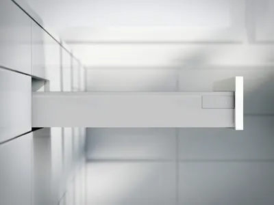 Szuflada TANDEMBOX ANTARO z hamulcem / wys. M=83 mm / dł. 35 cm / 30 kg / szary