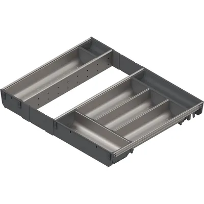 Wkład na sztućce ORGA-LINE do Tandembox - inox / 60x45 cm