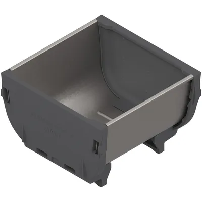 Pojemnik ORGA-LINE - inox / 88x88 mm